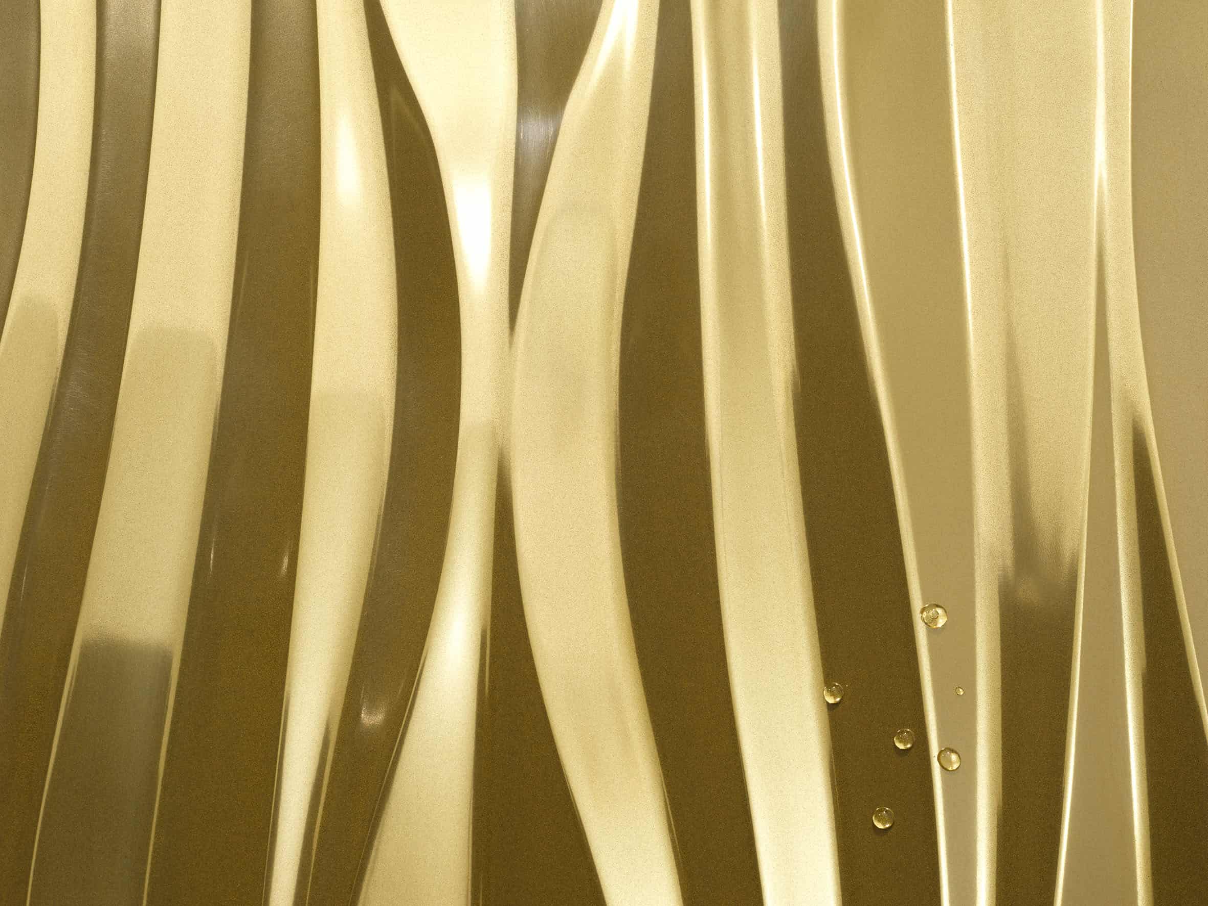 VeroMetal gold finish sample