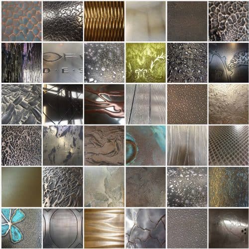 Overview of our liquid design metals and finishes VeroMetal®