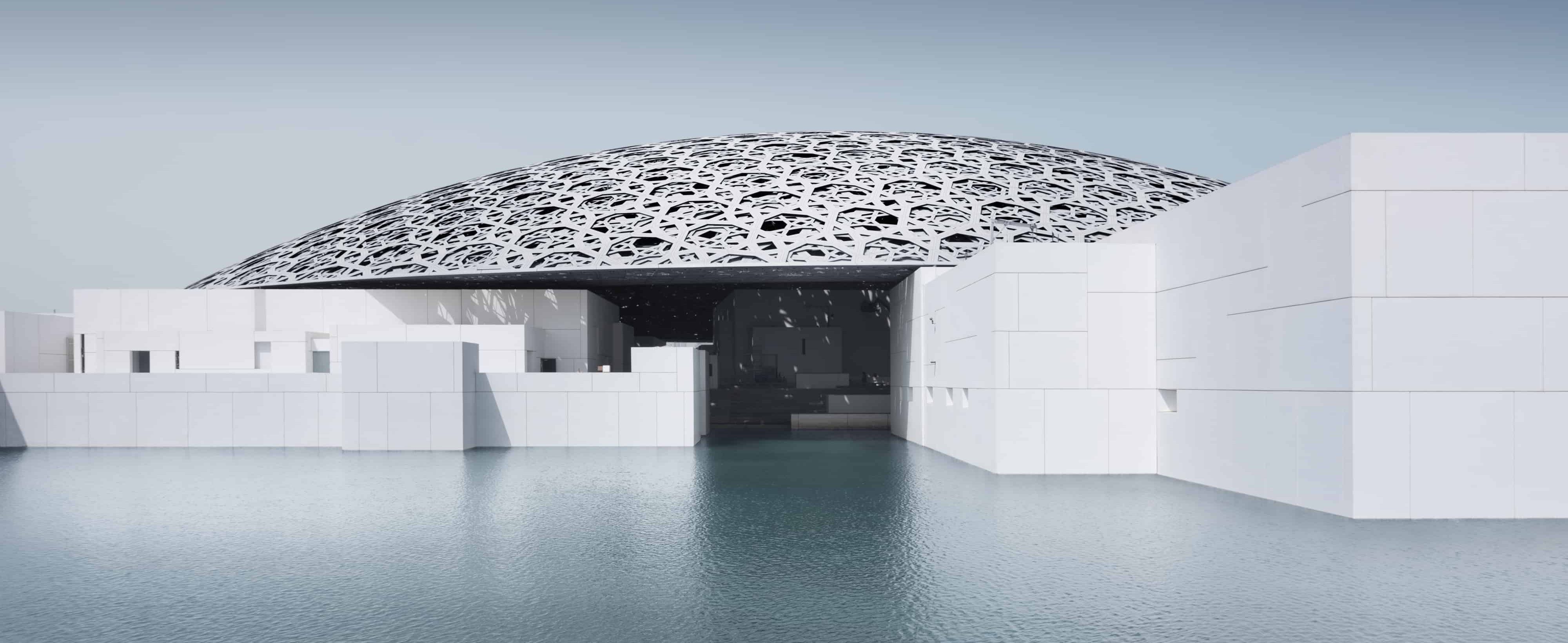 Louvre Abu Dhabi’s exterior © Louvre Abu Dhabi, Photography: Mohamed Somji