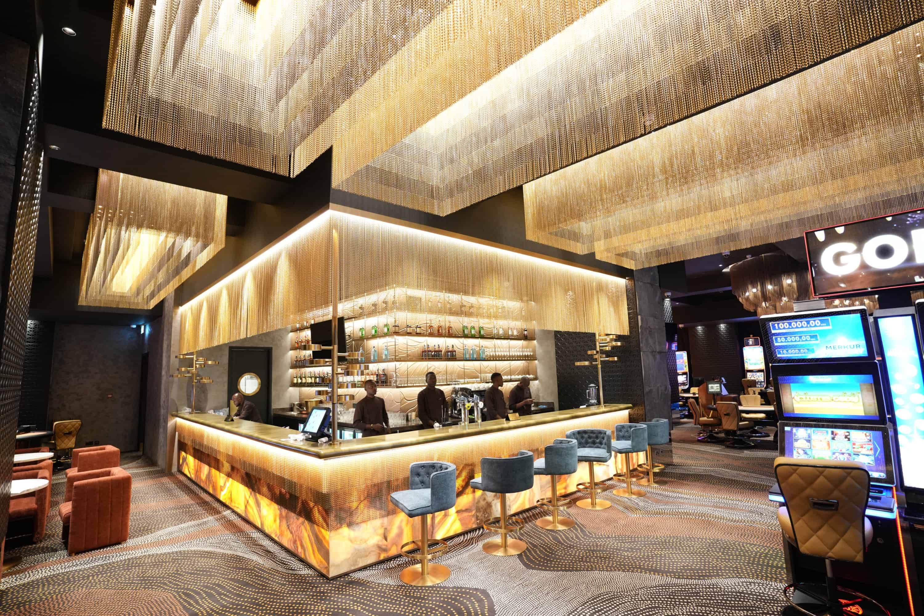 Nairobi Hotel featuring VeroMetal Bronze Brass and Gunsmoke finishes