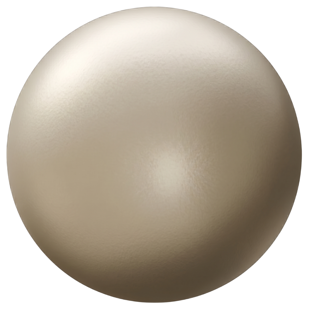 VeroMetal Champagne PBR sphere