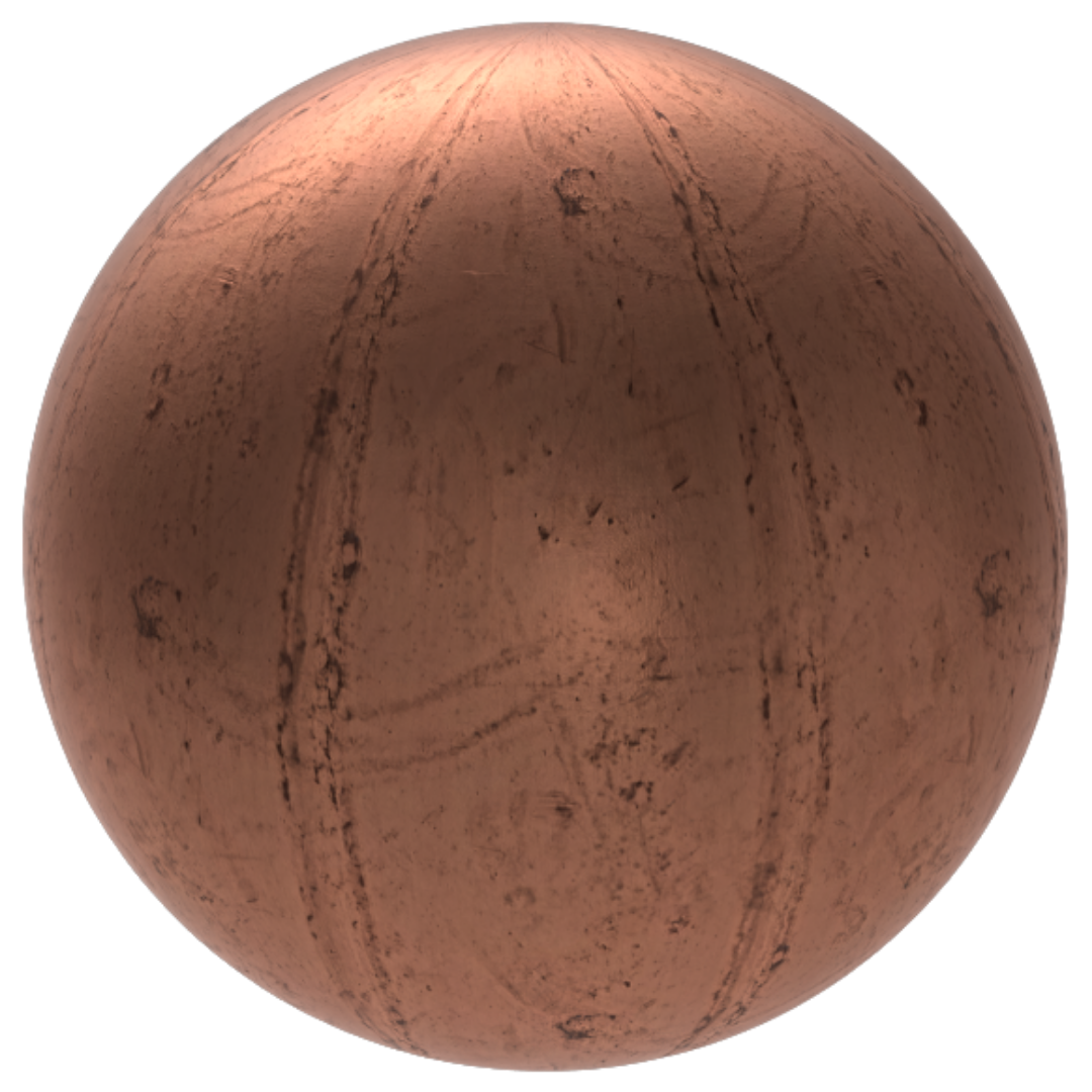 VeroMetal Copper PBR bol
