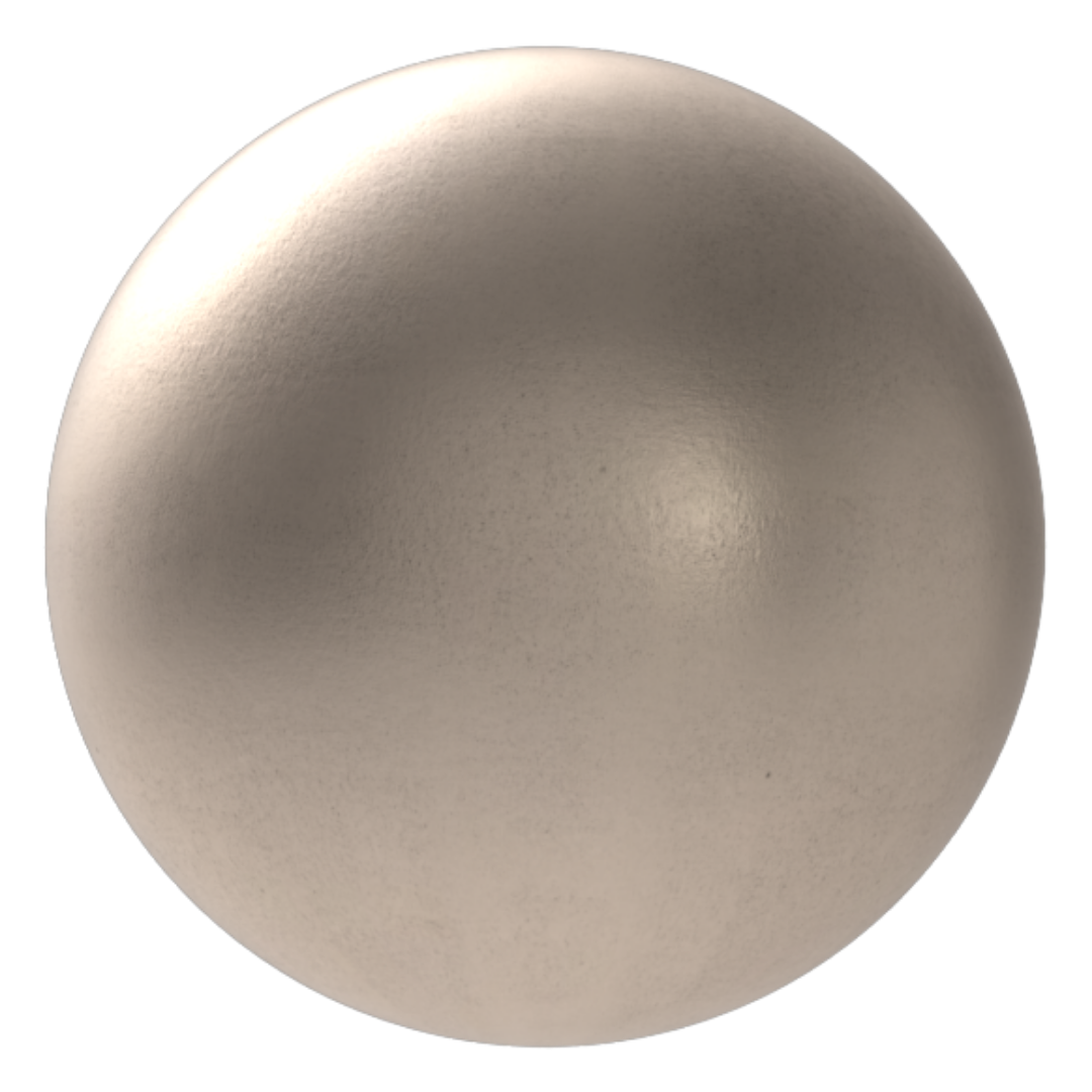 VeroMetal Rose PBR sphere