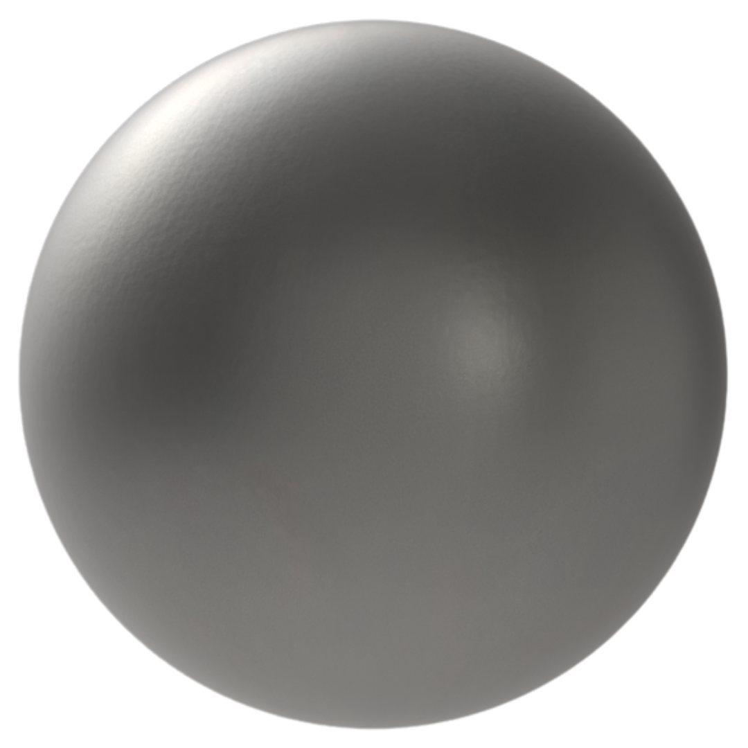 VeroMetal Stainless Steel PBR sphere